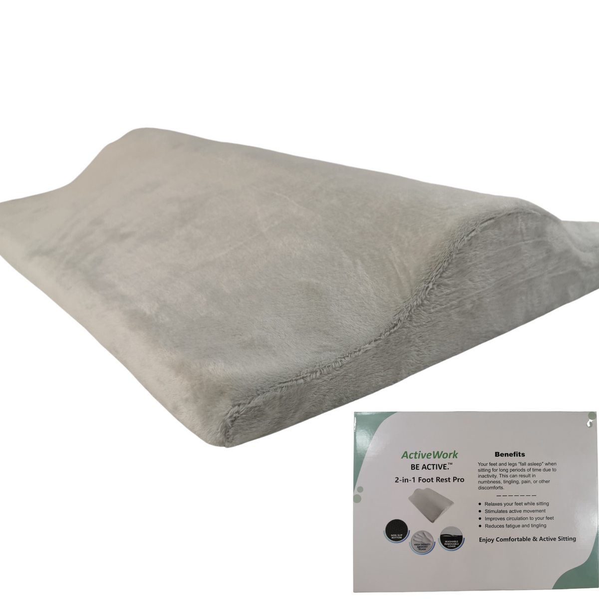 Pro Foot Rest ActiveMove 2-IN-1 Foot Rest Pro - improve circulation – ActiveWork