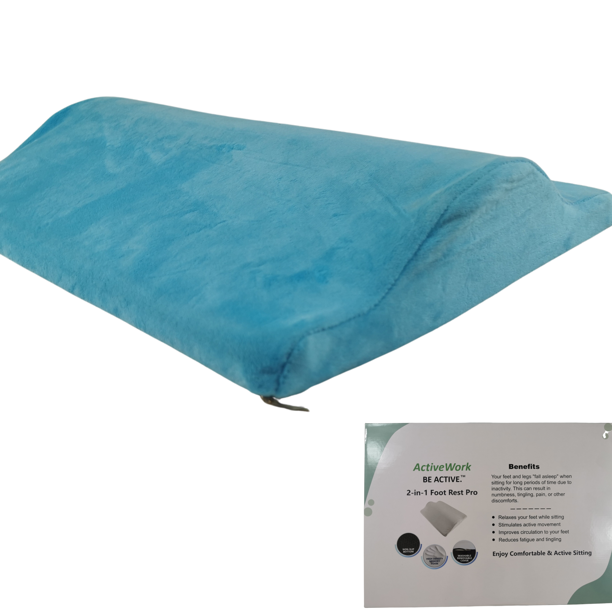 Pro Foot Rest ActiveMove 2-IN-1 Foot Rest Pro - improve circulation – ActiveWork