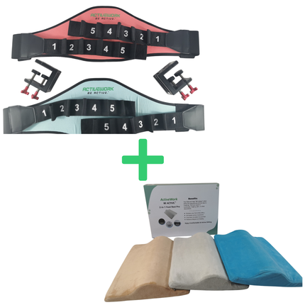 Combo for standing and sitting support